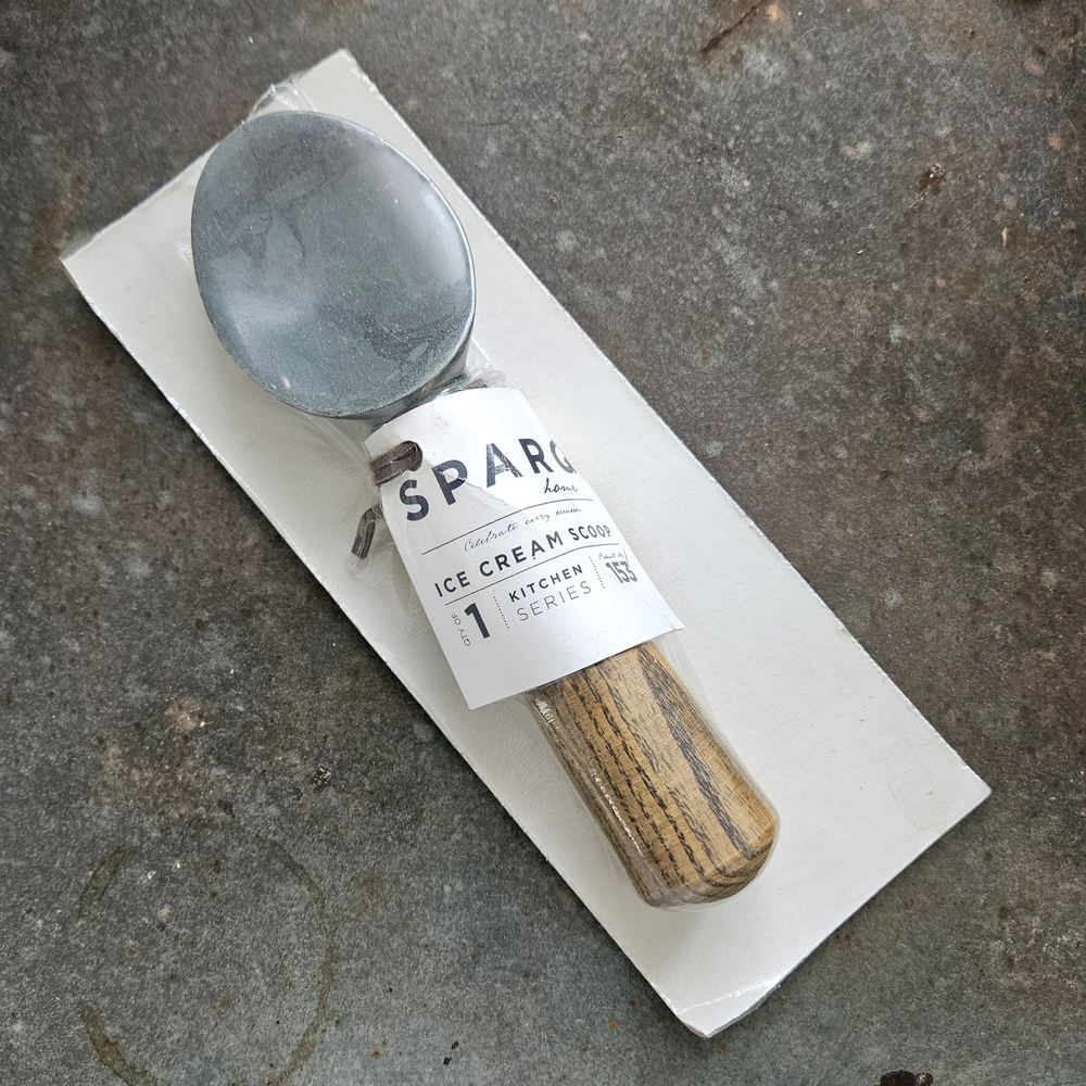 Sparq Home Ice Cream Scoop with Wooden Handle